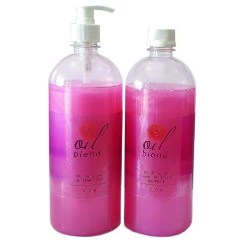 Handwash Liquid (Rose, 2L) | OIL BLEND | PUMP + REFILL