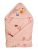 Mee Mee Cozy Cocoon Baby Wrapper with Hood (Bear Patch Pink)